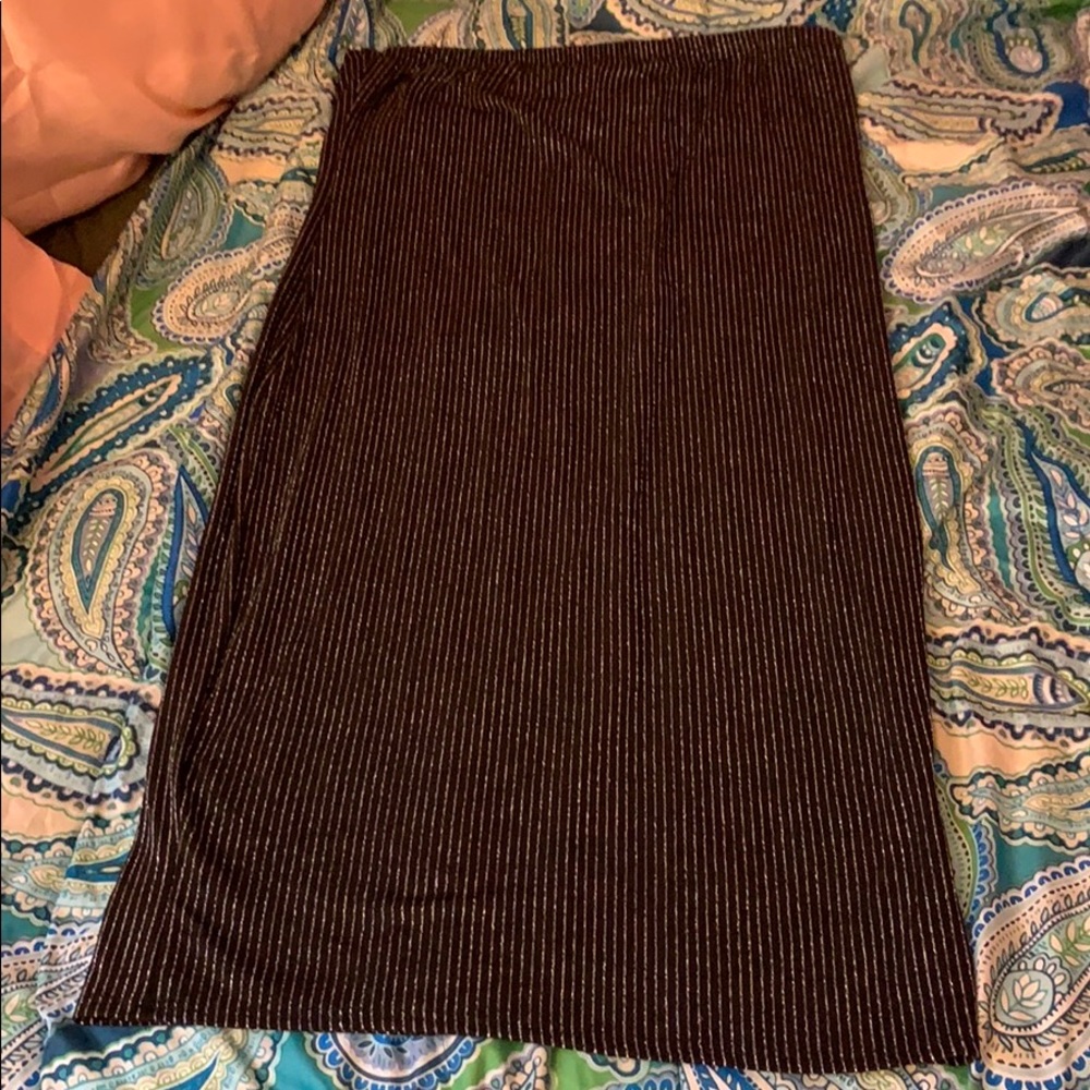 Strapless dress